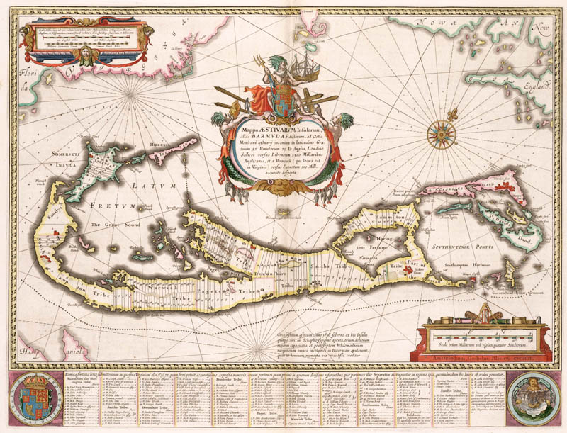 Bermuda 1663 Blaeu